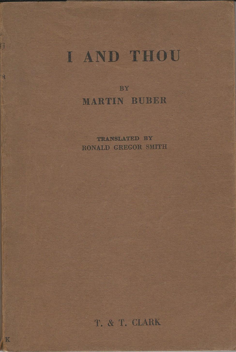 Image for I And Thou.