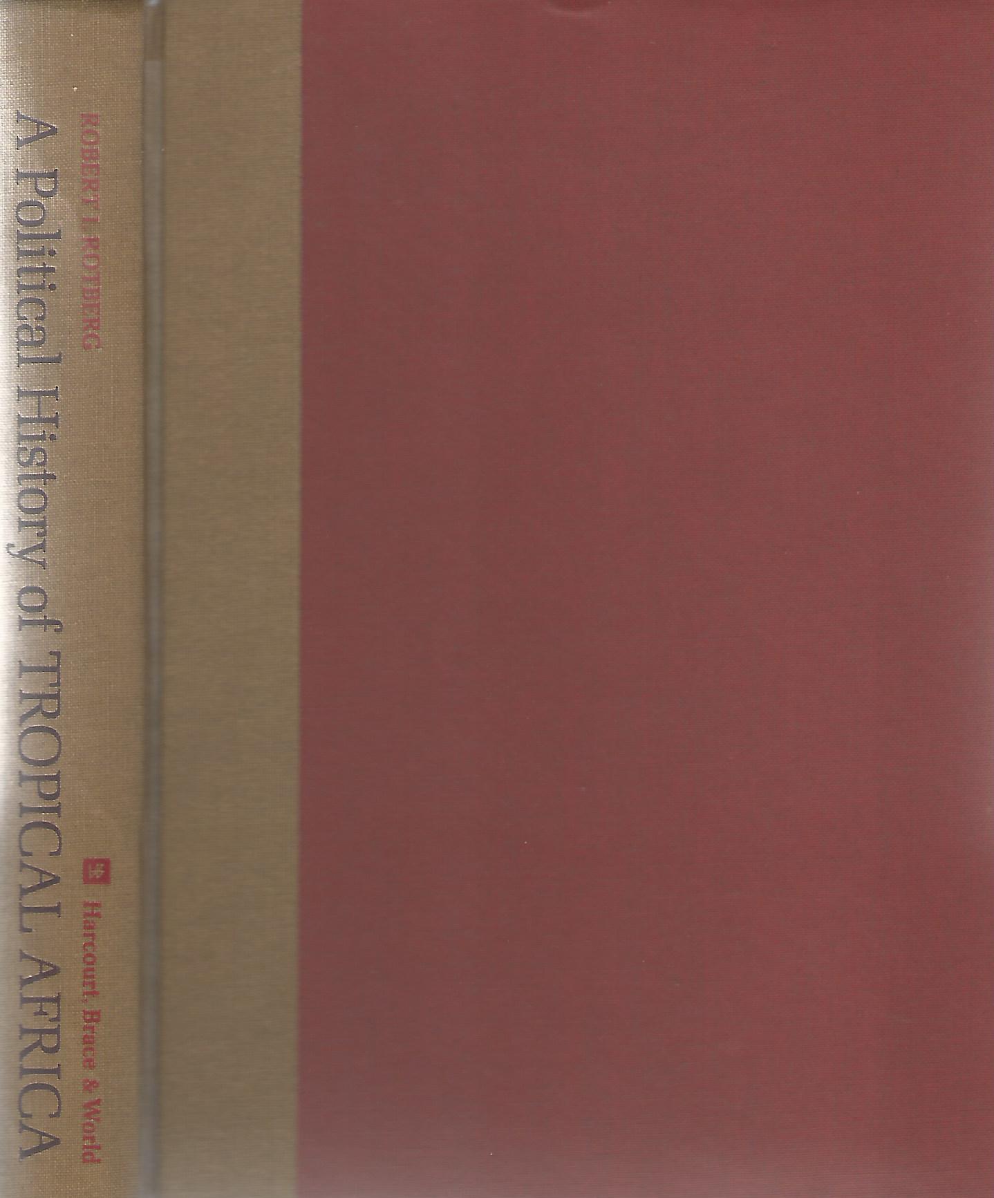 Image for Apolitical History of Tropical Africa.