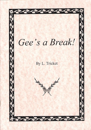 Image for Gee's a Break.