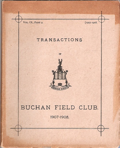 Image for Transactions of the Buchan Field Club 1907-1908, Vol. IX, Part 2.