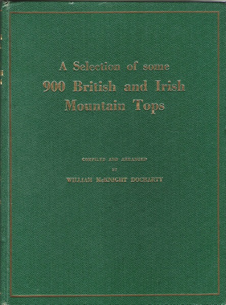 Image for A Selection of some 900 British and Irish Mountain Tops.