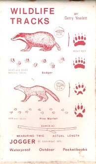 Image for Wildlife Tracks (Waterproof outdoor pocketbooks).