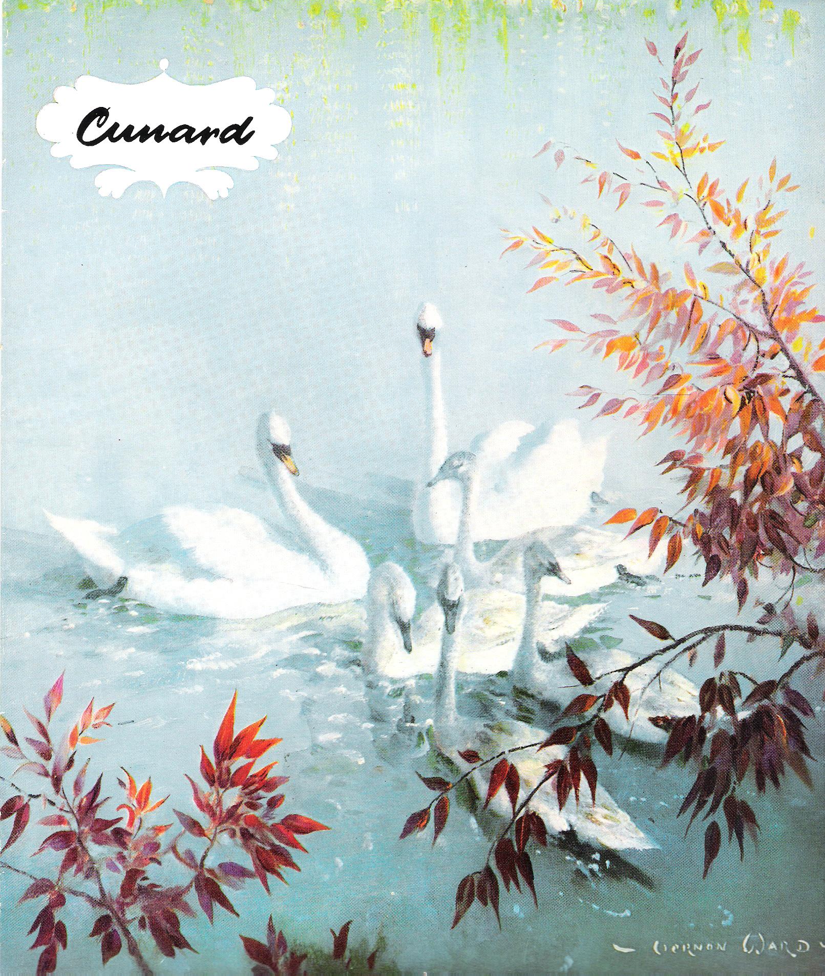 Image for R.M.S. Queen Mary Menu Card Dinner Friday 26th October 1962.