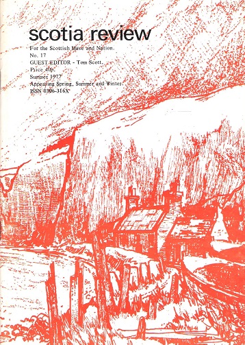 Image for Scotia Review for the Scottish Muse and Nation No. 17.