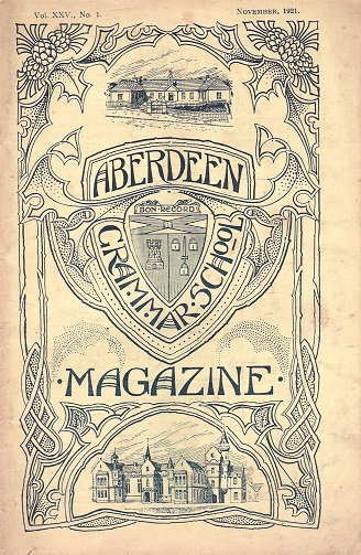 Image for Aberdeen Grammar School Magazine, Volume XXV.
