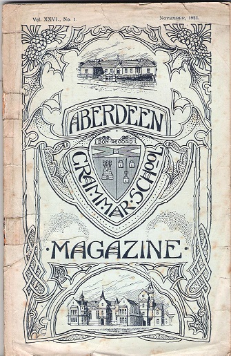 Image for Aberdeen Grammar School Magazine, Volume XXVI.