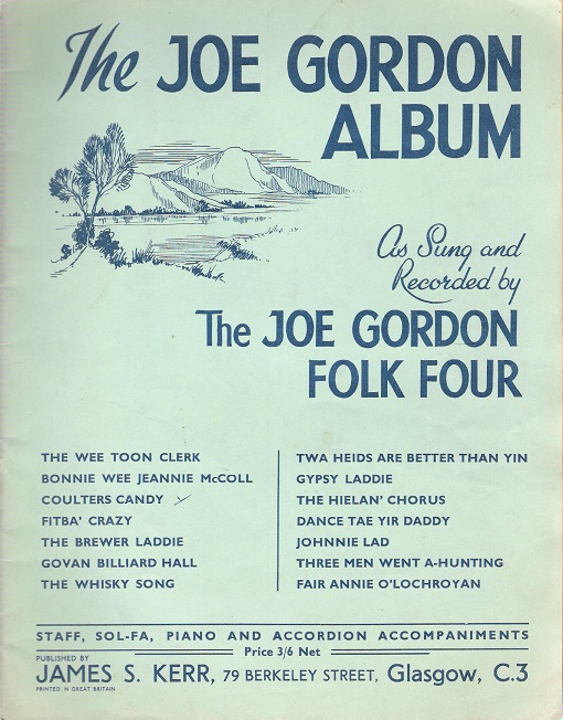 Image for The Joe Gordon Album As Sung and Recorded by The Joe Gordon Folk Four.