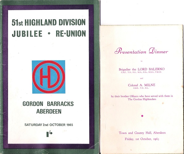 Image for 51st Highland Division Jubilee Reunion, Gordon Barracks Aberdeen.