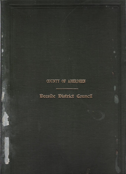 Image for Minutes and Proceedings of the Deeside District Council 1935- 36.