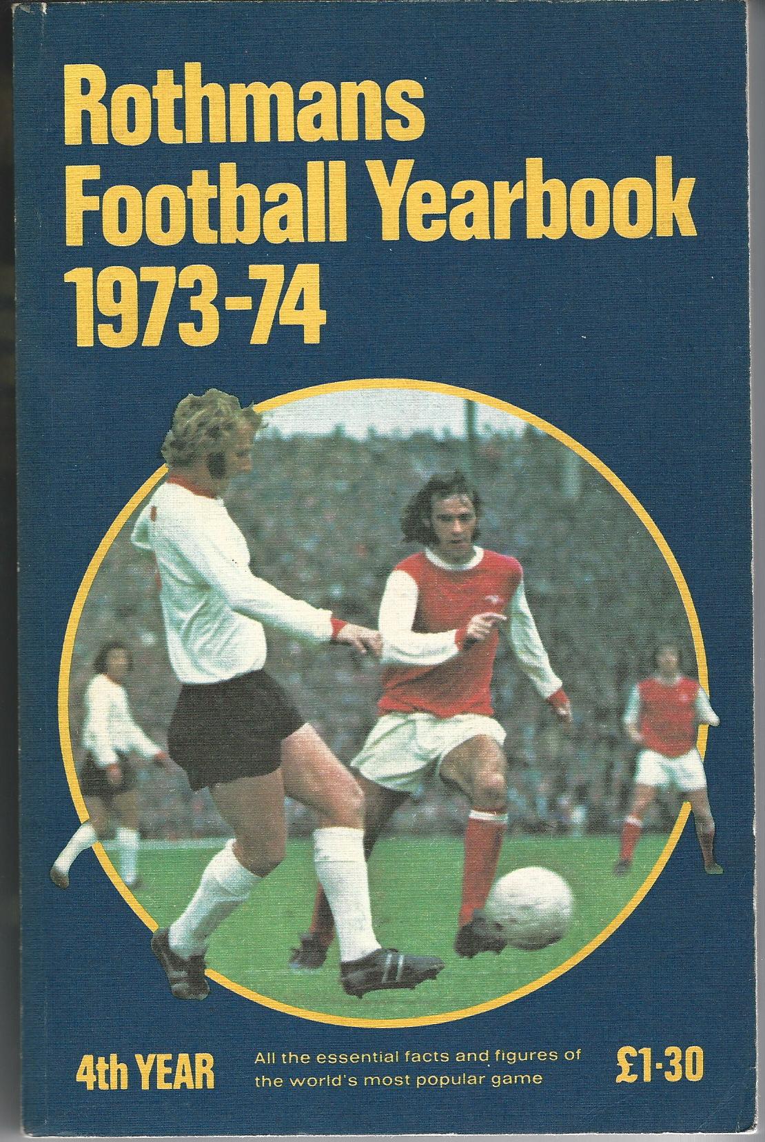 Image for Rothmans Football Yearbook 1973-74.
