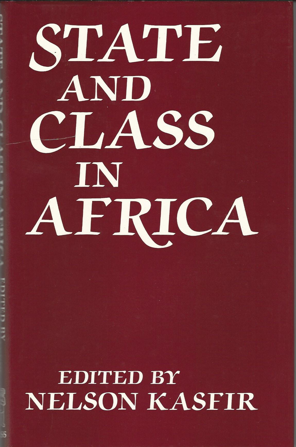 Image for State and Class in Africa