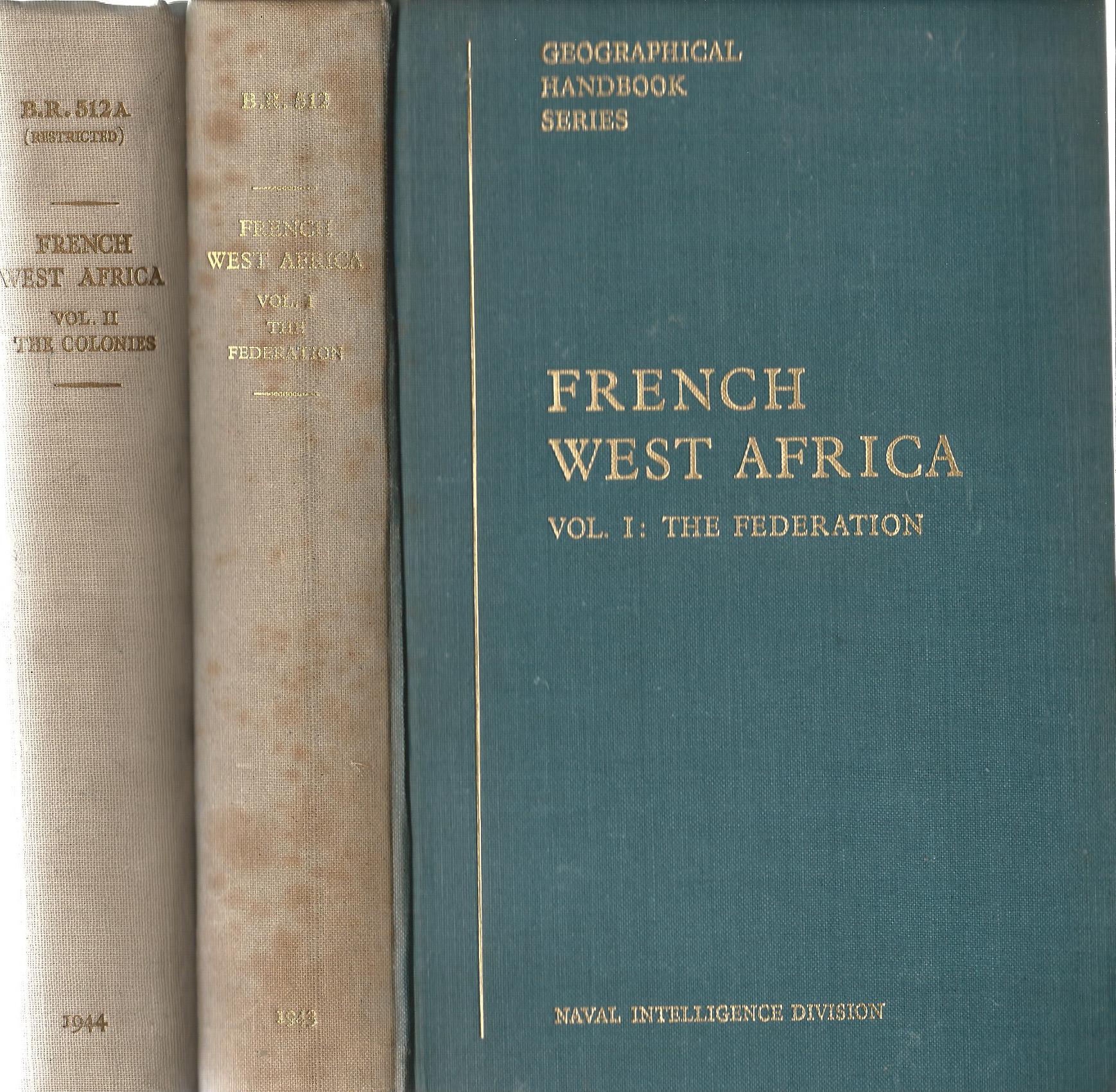 Image for French West Africa (2 Volumes Complete)