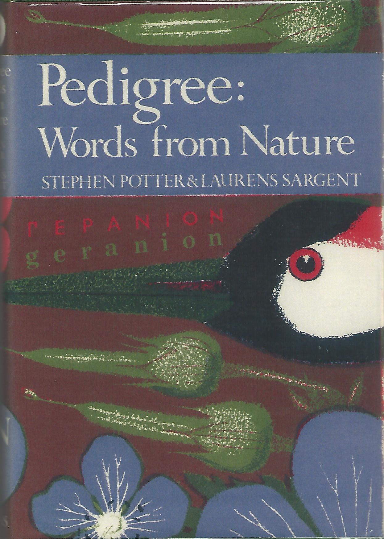 Image for Pedigree: Essays on the Etymology of Words from Nature