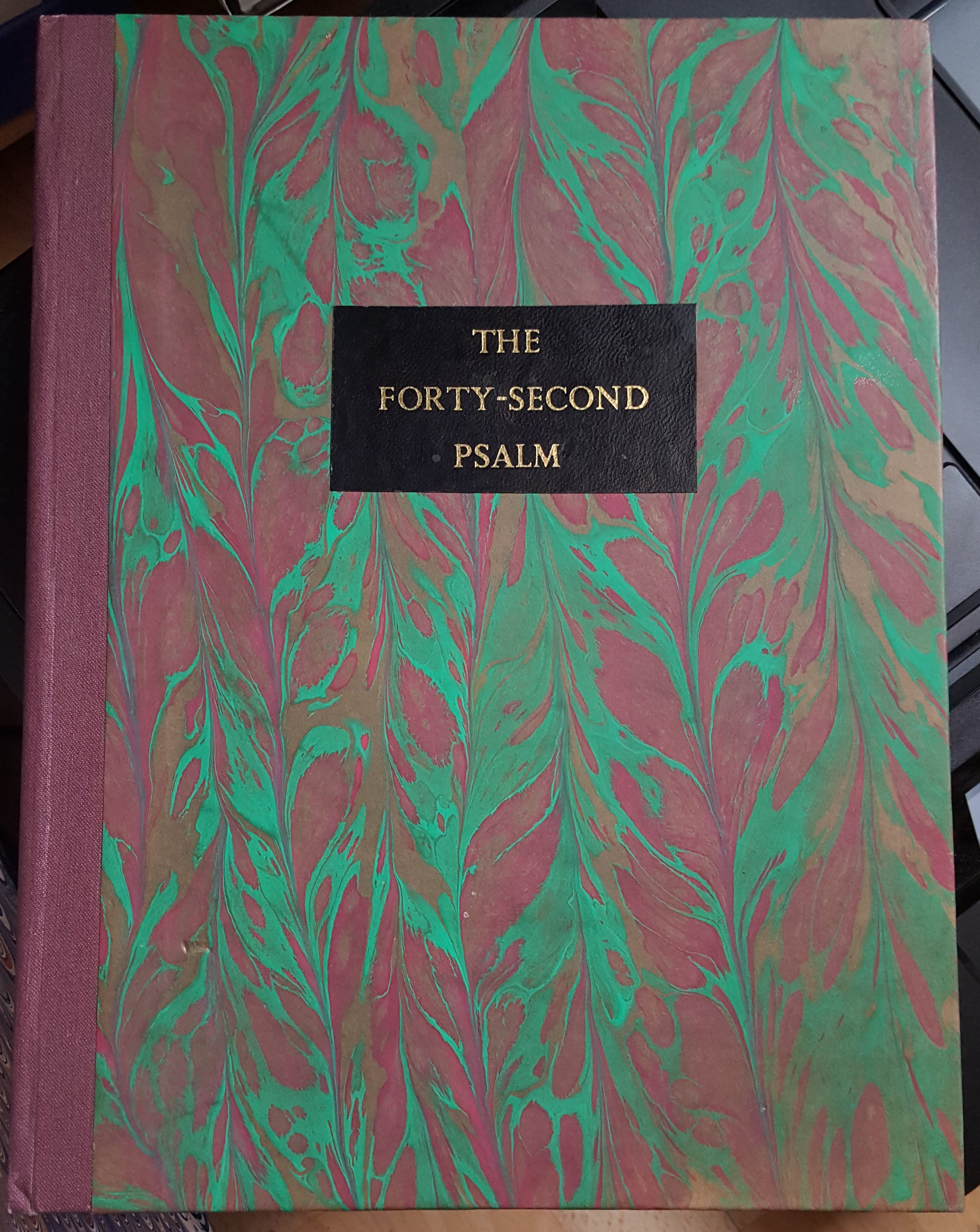 Image for The Forty-Second Psalm.