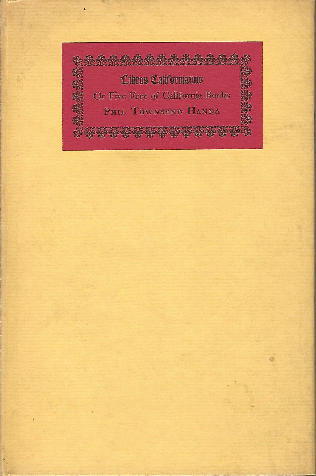 Image for Libros Californianos or Five Feet of California Books.