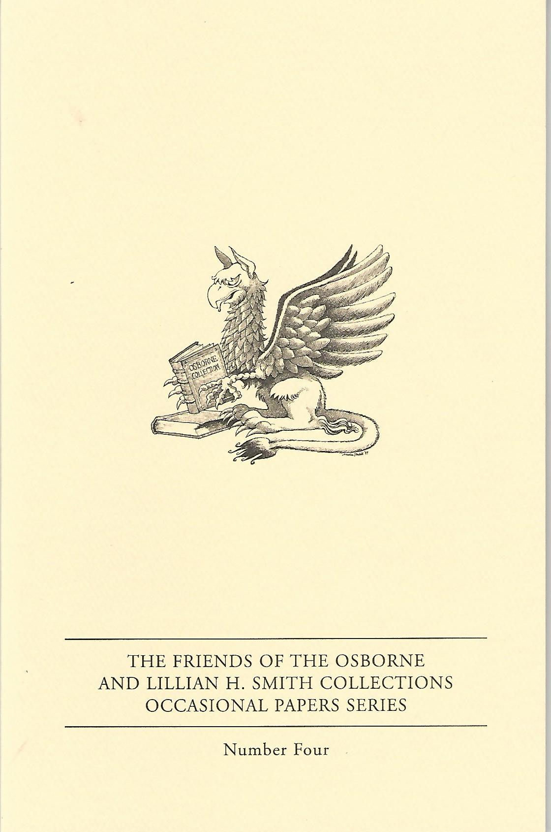 Image for The Friends of the Osborne and Lilian H. Smith Collections Occasional Papers Series Number Four: Transforming Performers, Clowns, Fools and Jesters in Children's Books