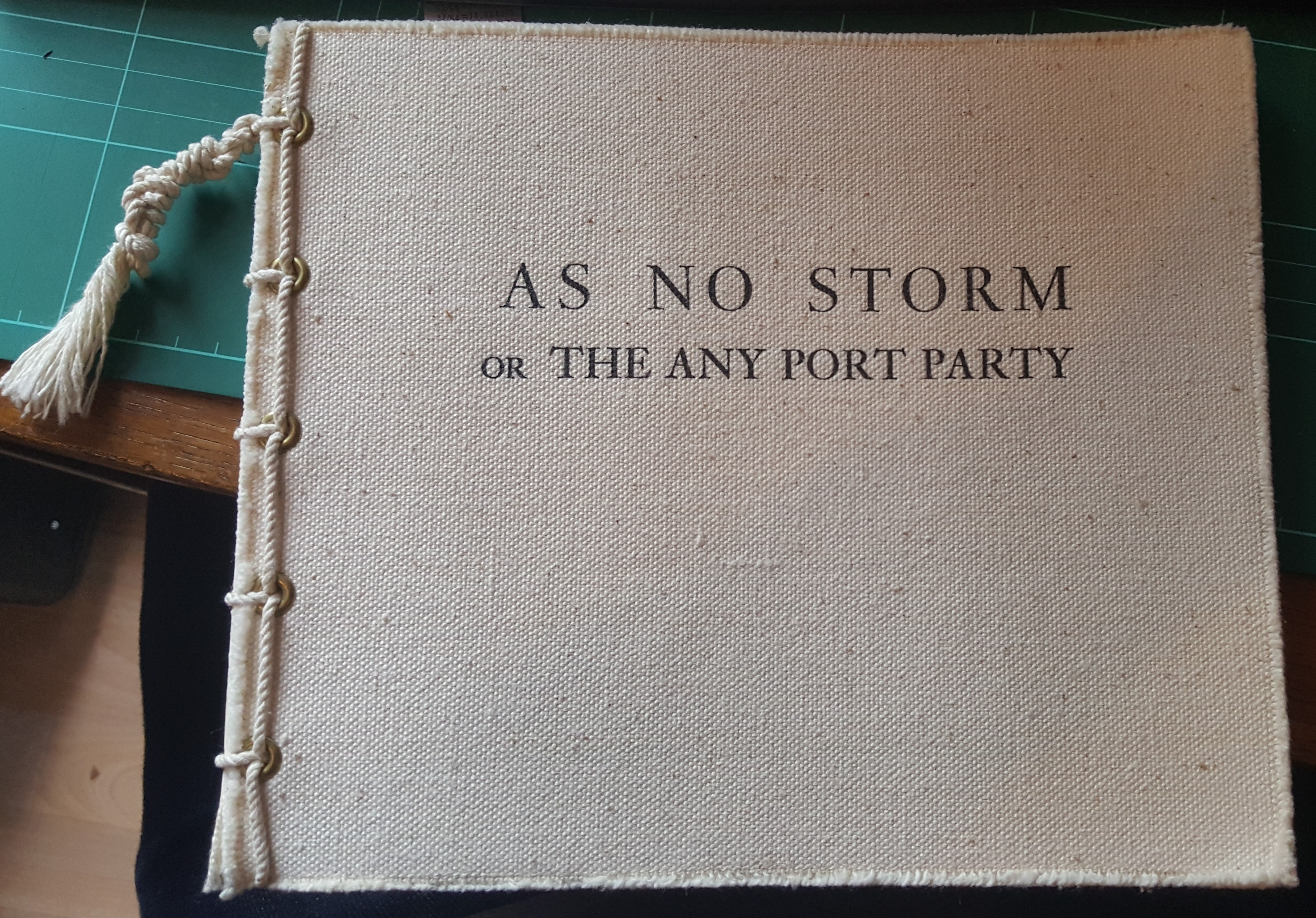 Image for As No Storm or The Any Port Party.