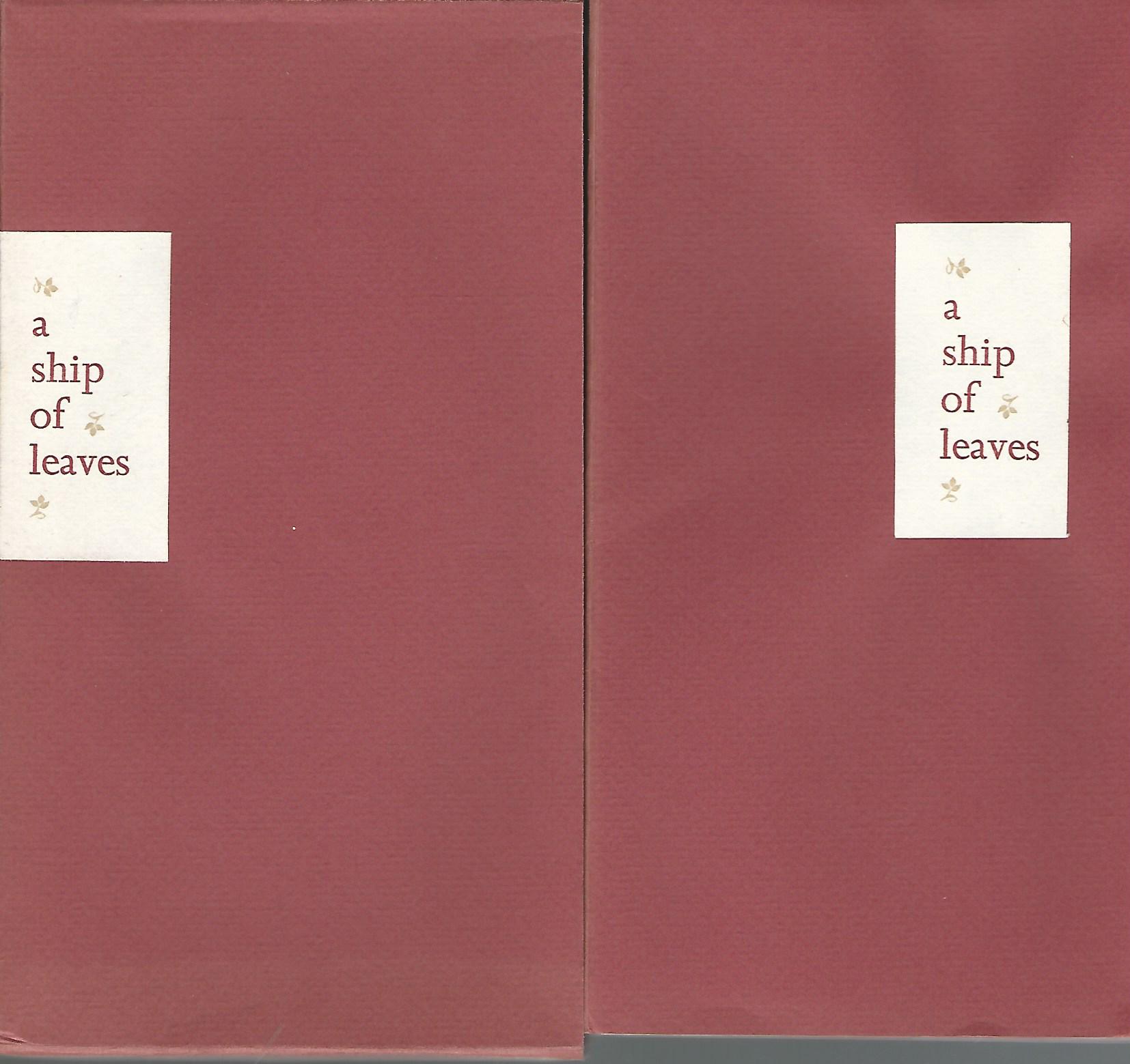 Image for A Ship of Leaves.