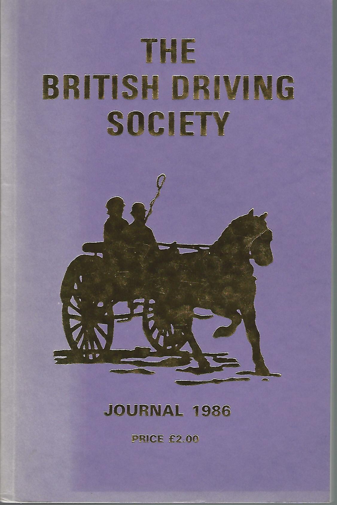 Image for The British Driving Society Journal 1986.