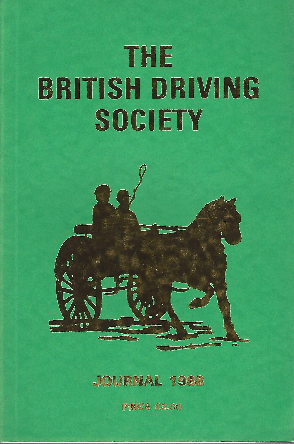 Image for The British Driving Society Journal 1988.