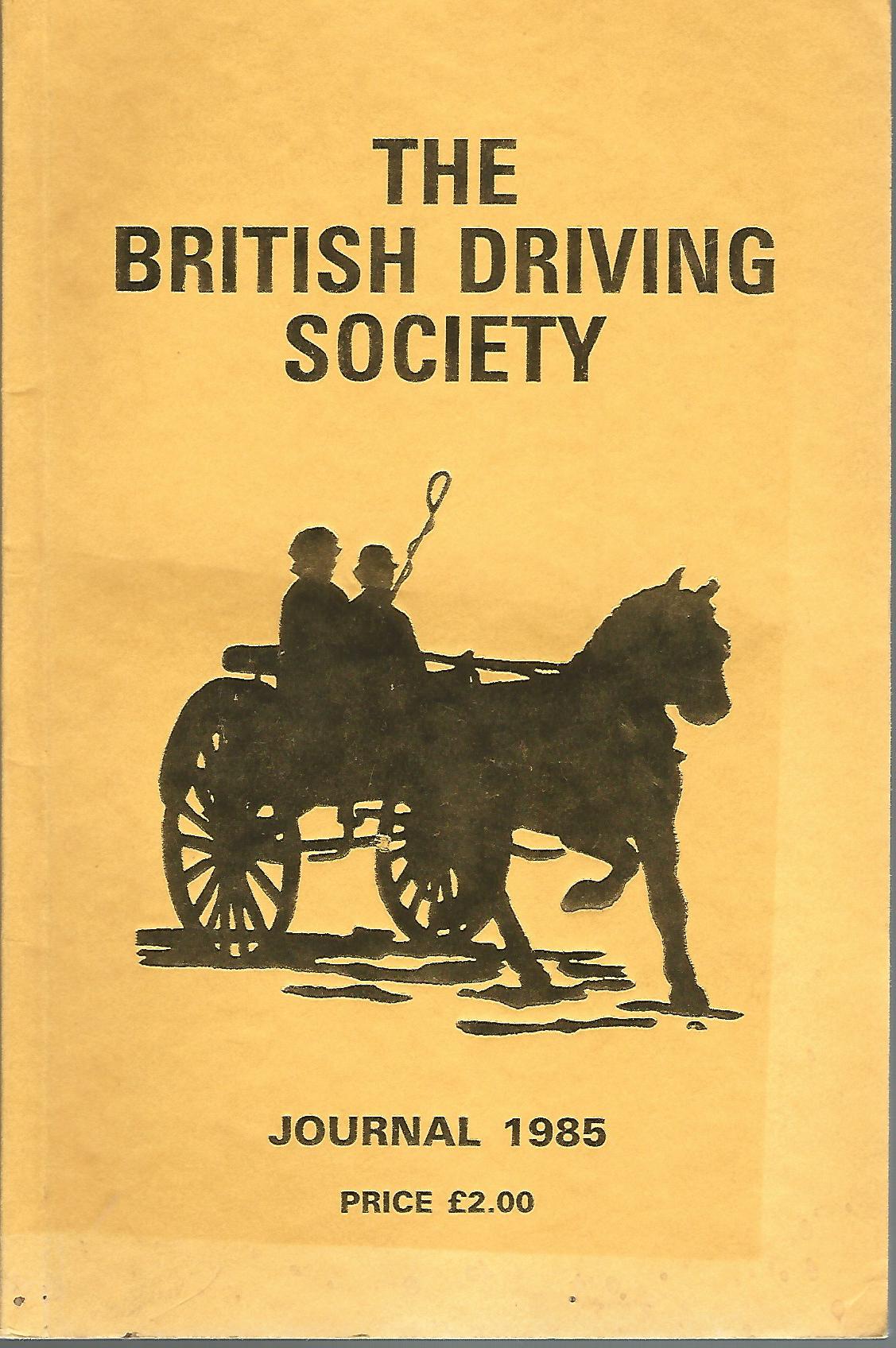 Image for The British Driving Society Journal 1985.