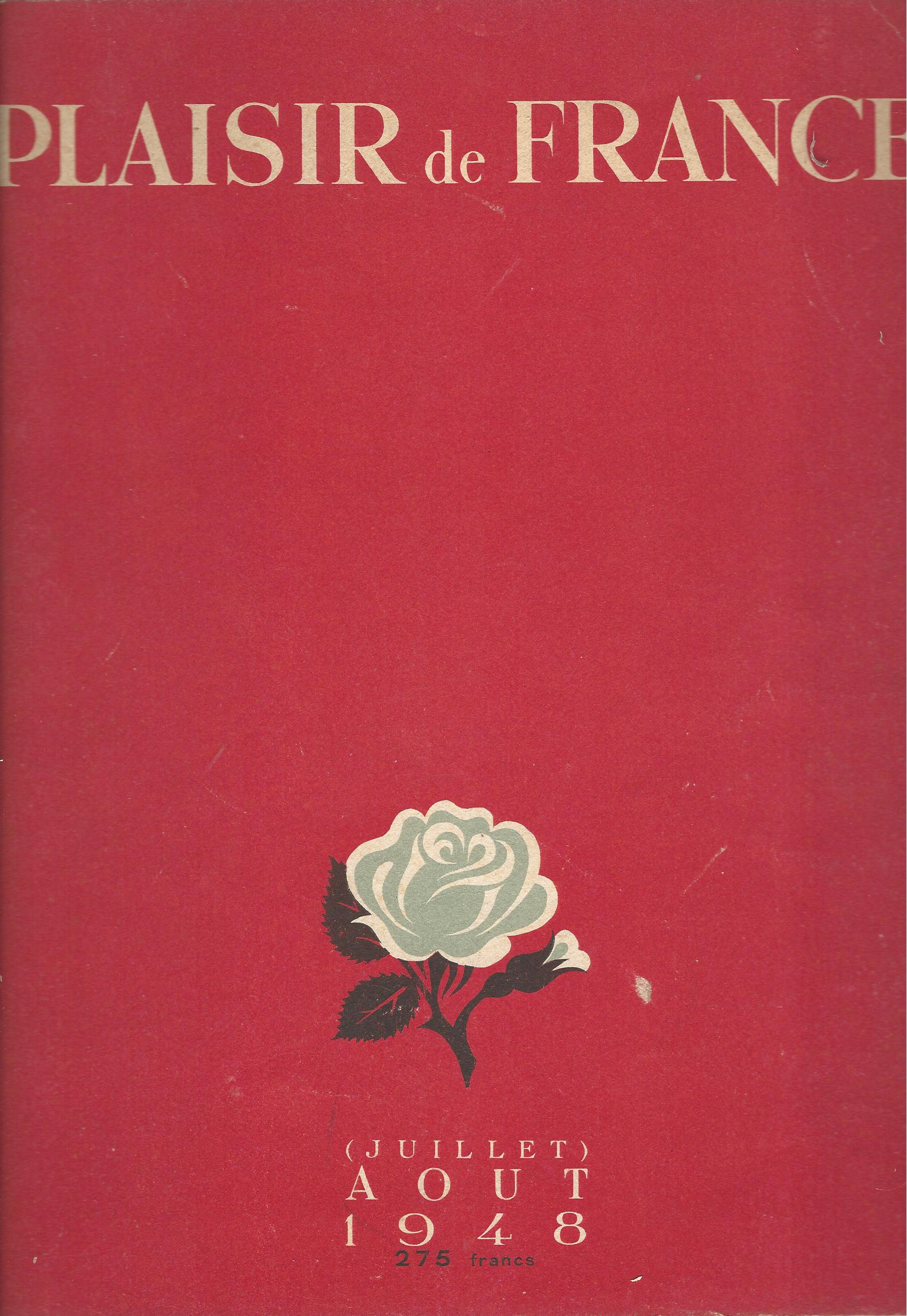 Image for Plaisir de France (Juillet) Auot 1948