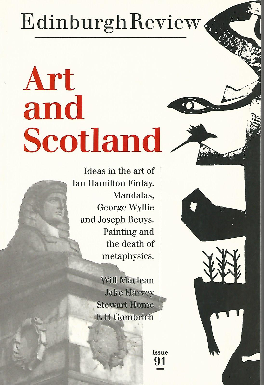 Image for Edinburgh Review Issue 91: Art and Scotland.