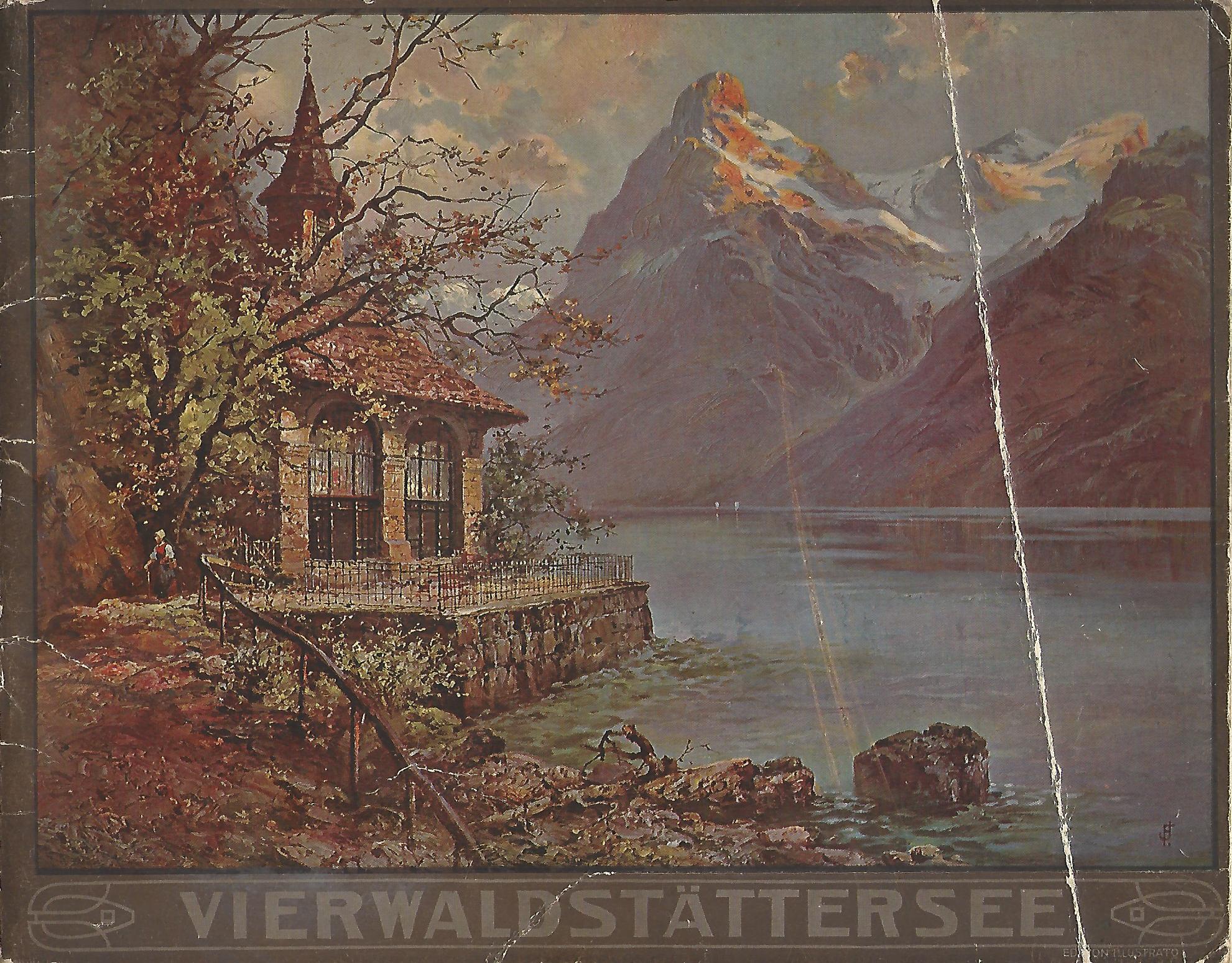 Image for Vierwaldstattersee:Souvenir-Album Mit 40 Ansichten.