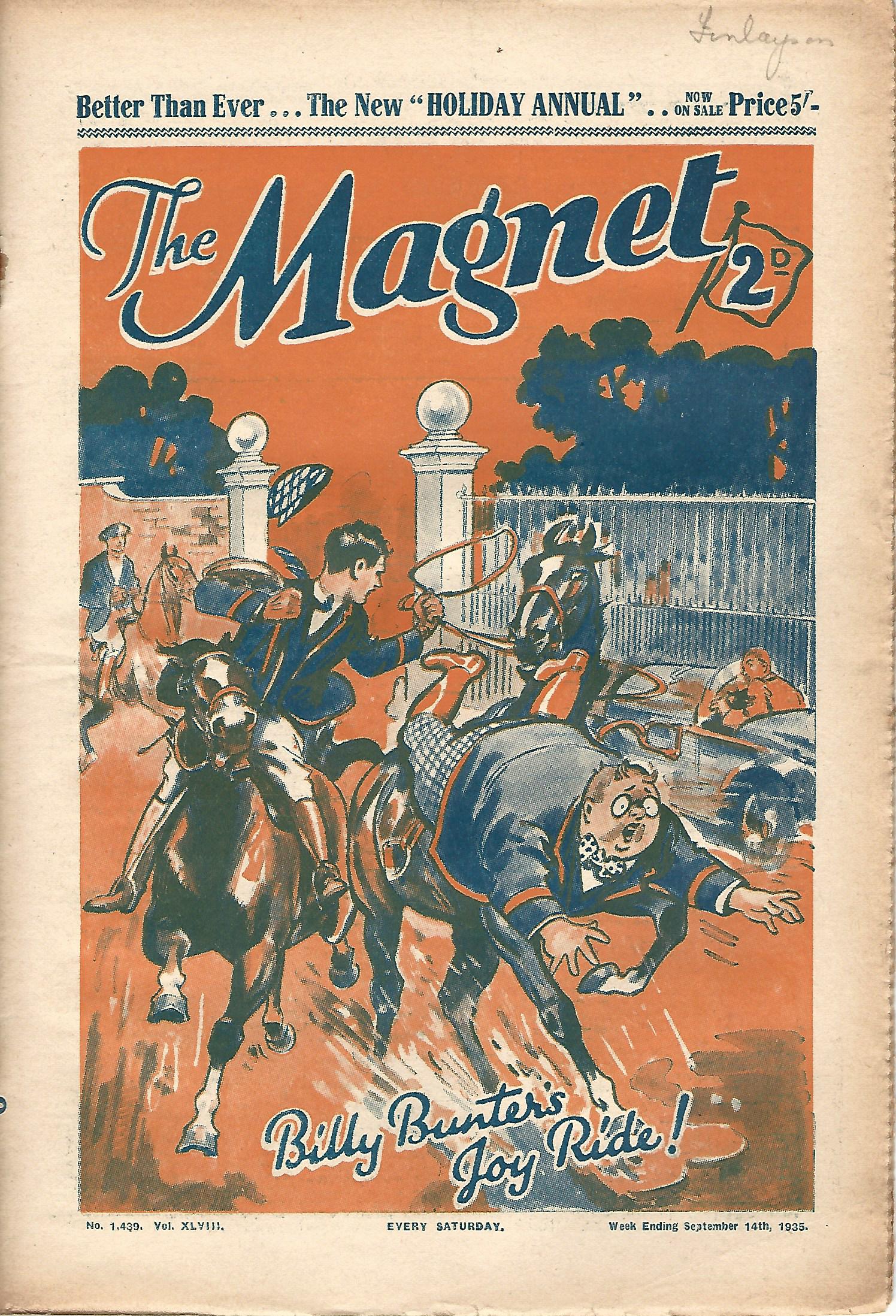 Image for The Magnet No.1439 Vol. XLVIII