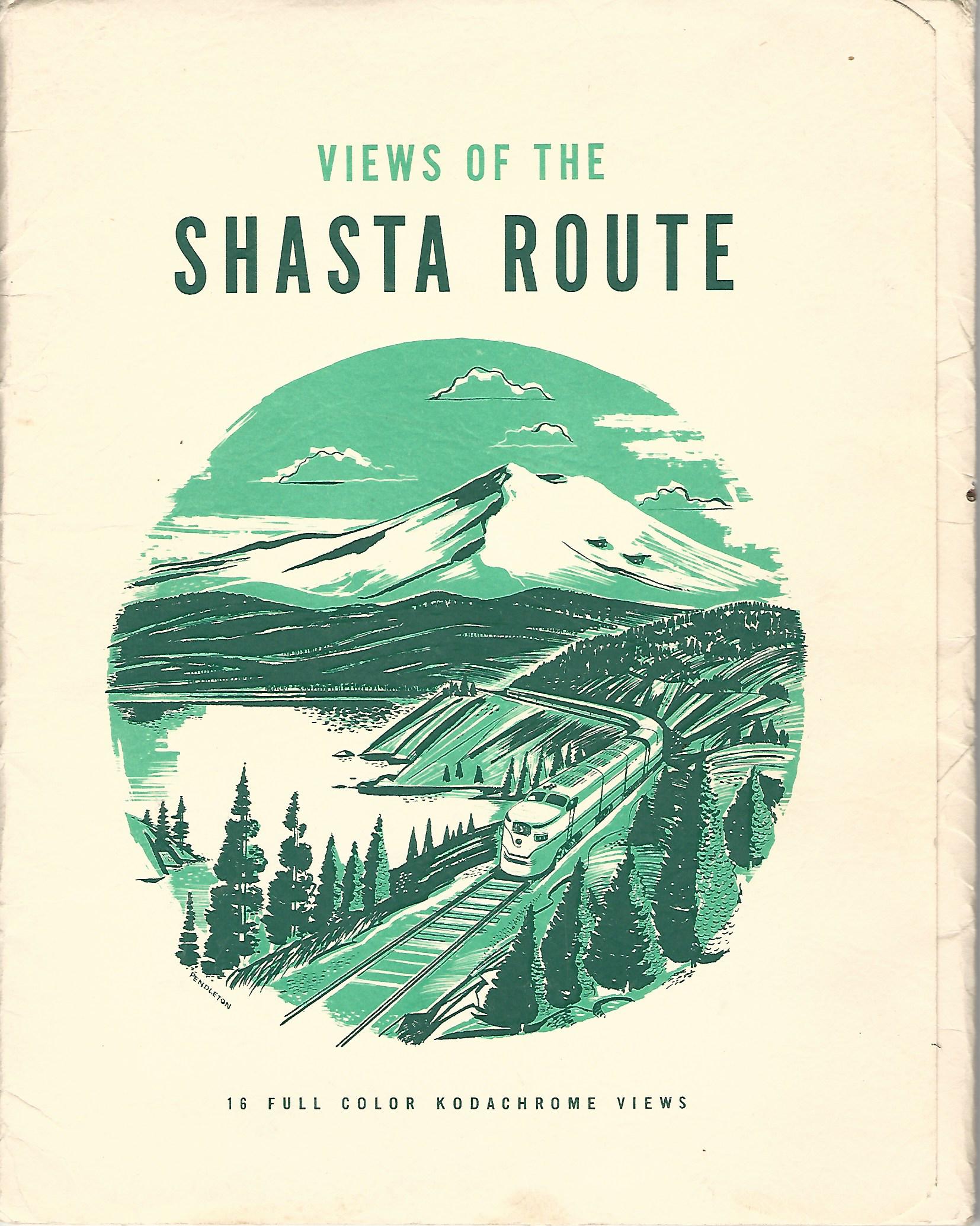 Image for Views of the Shasta Route: 16 Full Colour Kodachrome Views.