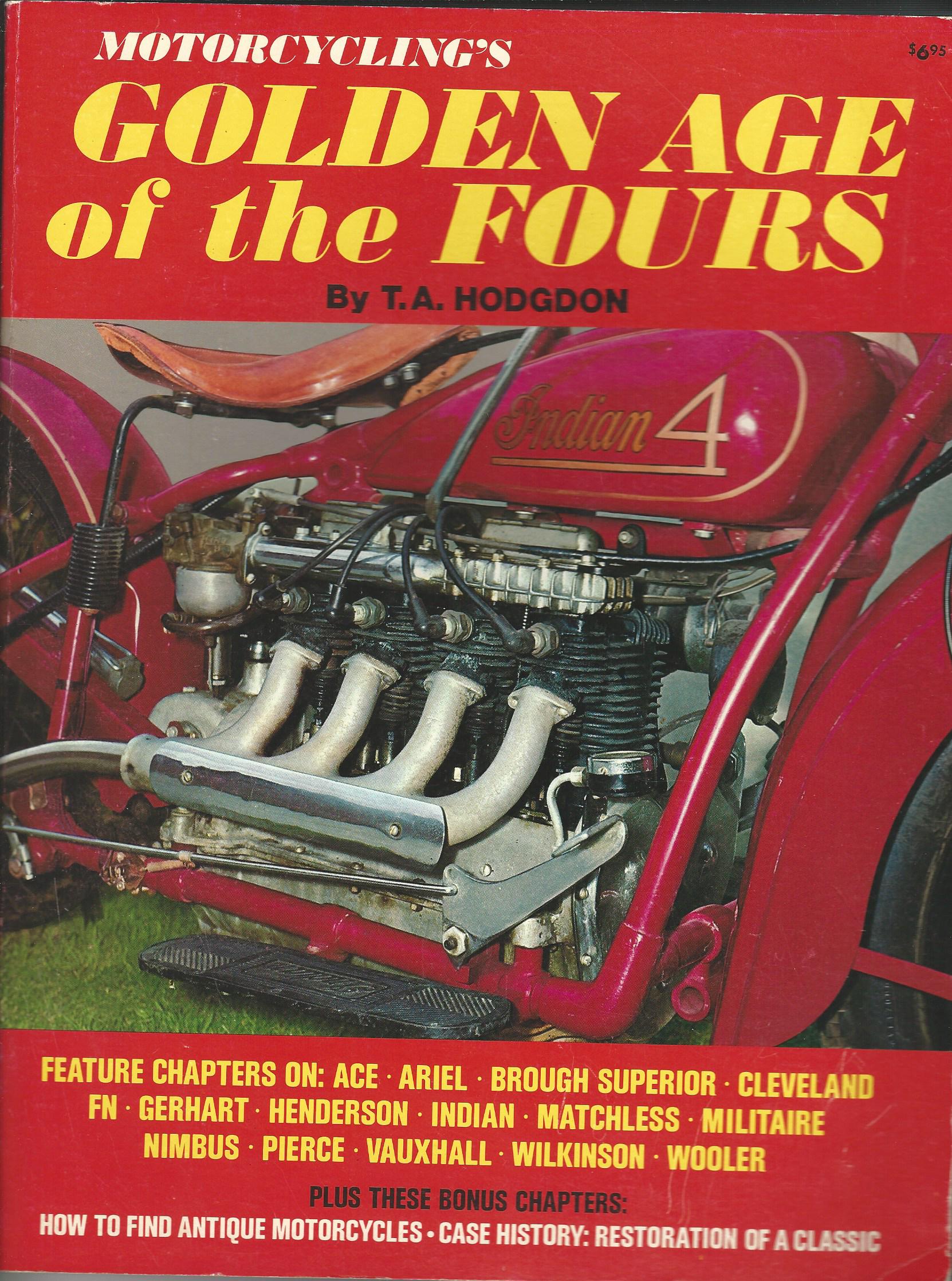 Image for Motorcycle's Golden Age of the Fours.