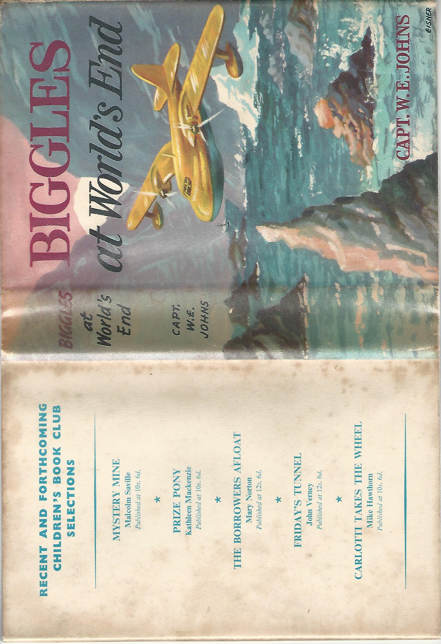 Image for Biggles at World's End.