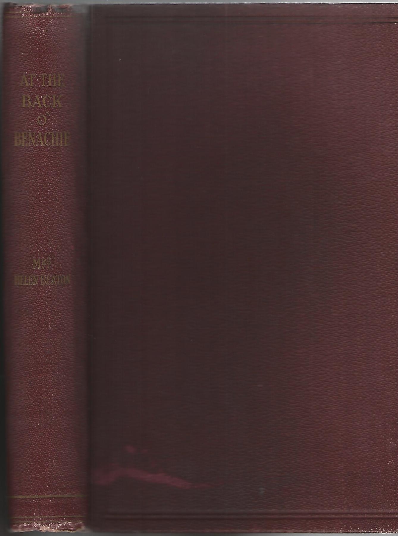 Image for At the Back O' Benachie or Life in the Garioch in the Nineteenth Century.