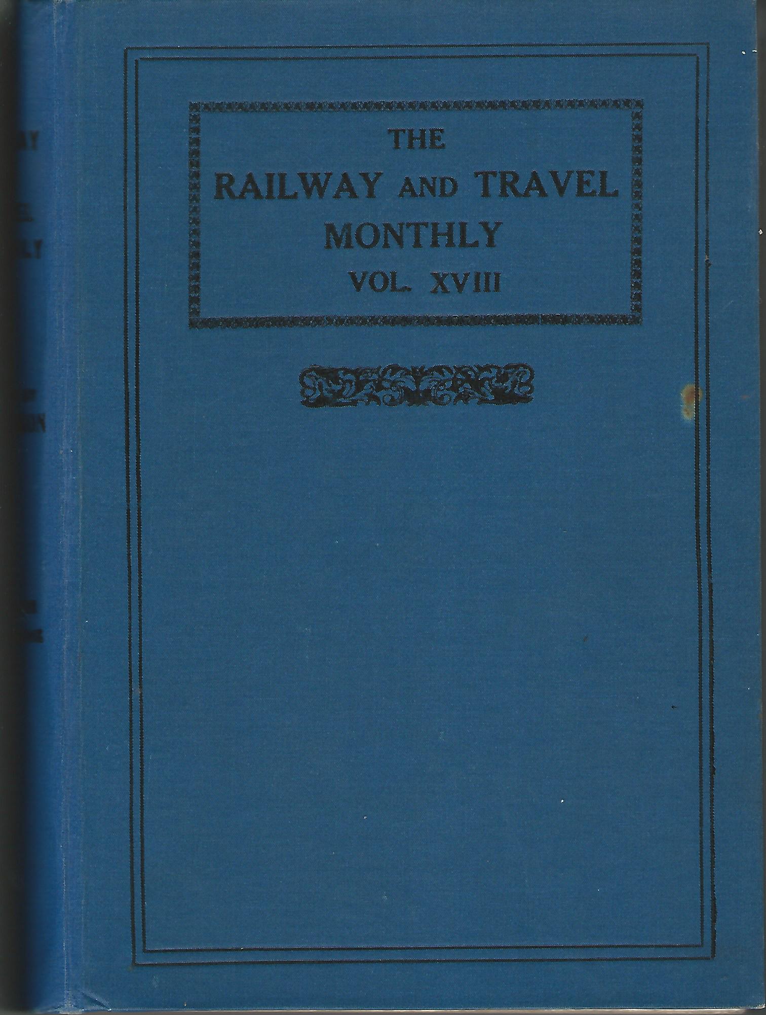 Image for The Railway Magazine One volume of six magazines, 1919.