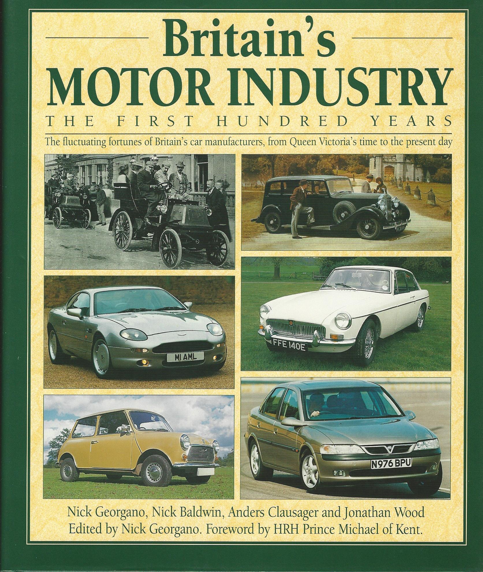 Image for Britain's Motor Industry: The First Hundred Years.