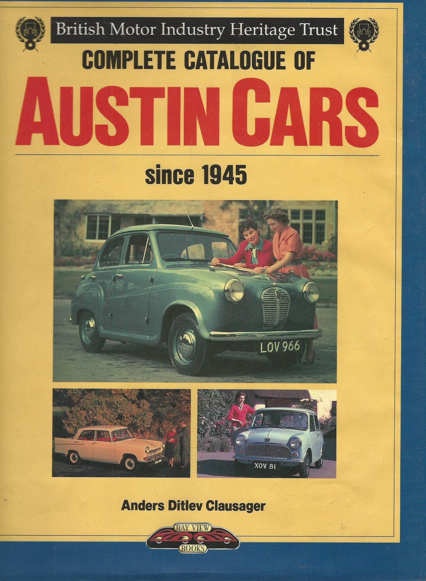 Image for Complete Catalogue of Austin Cars from 1945.
