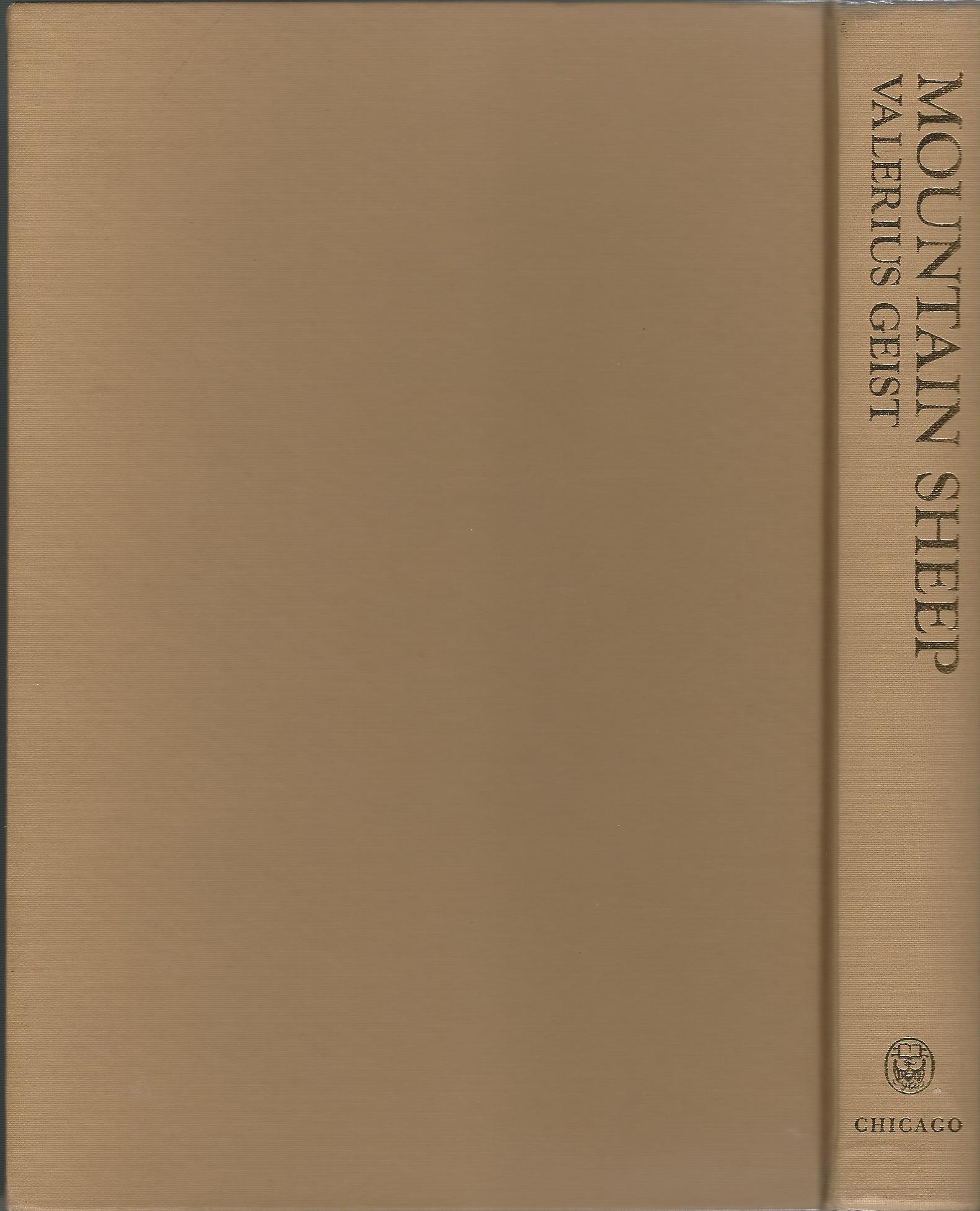 Image for Mountain Sheep: A Study in Behavior and Evolution.