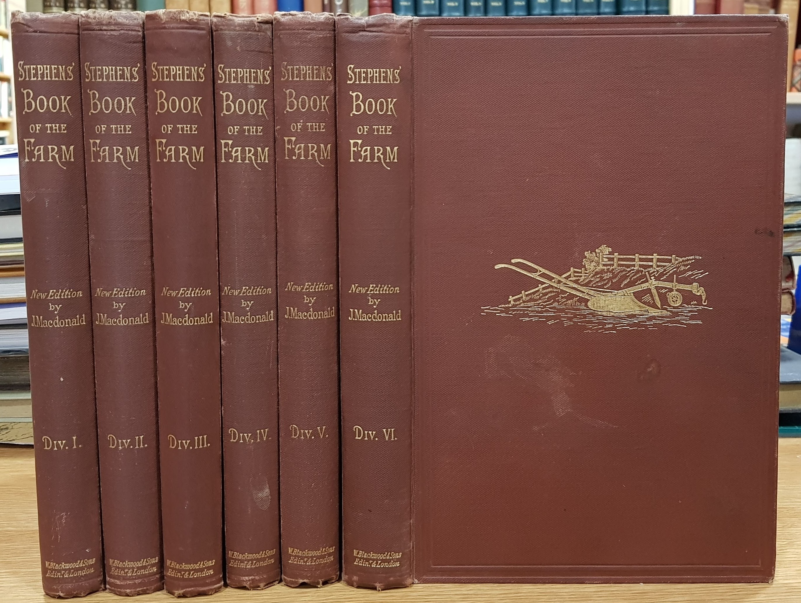 Image for The Book of the Farm Detailing the Labours of the Farmer, Farm-Steward, Ploughman, Shepherd, Hedger, Farm-Labourer, Field-Worker, and Cattleman.