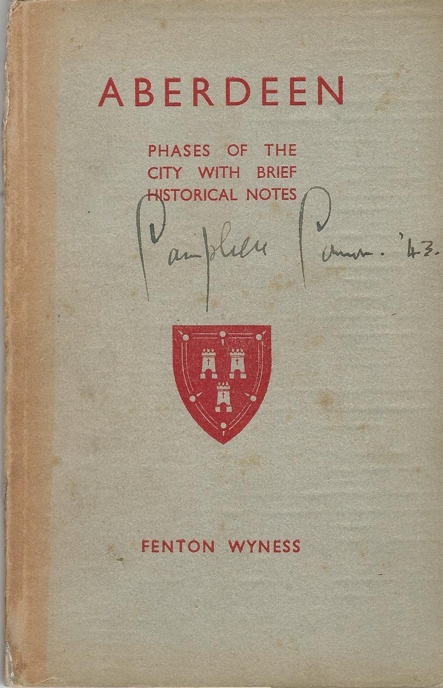 Image for Aberdeen: Phases of the City with Brief Historical Notes.