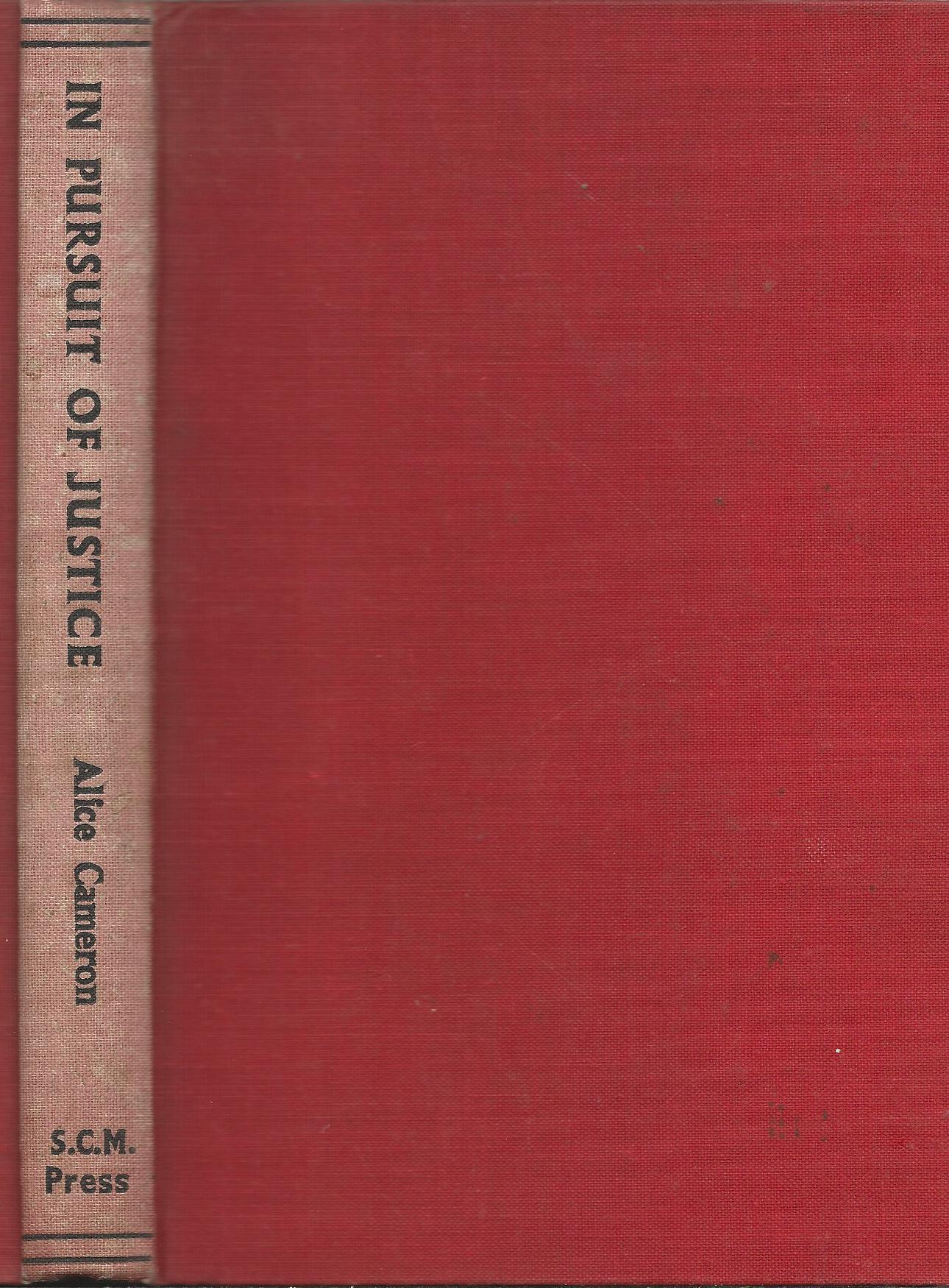 Image for In Pursuit of Justice.