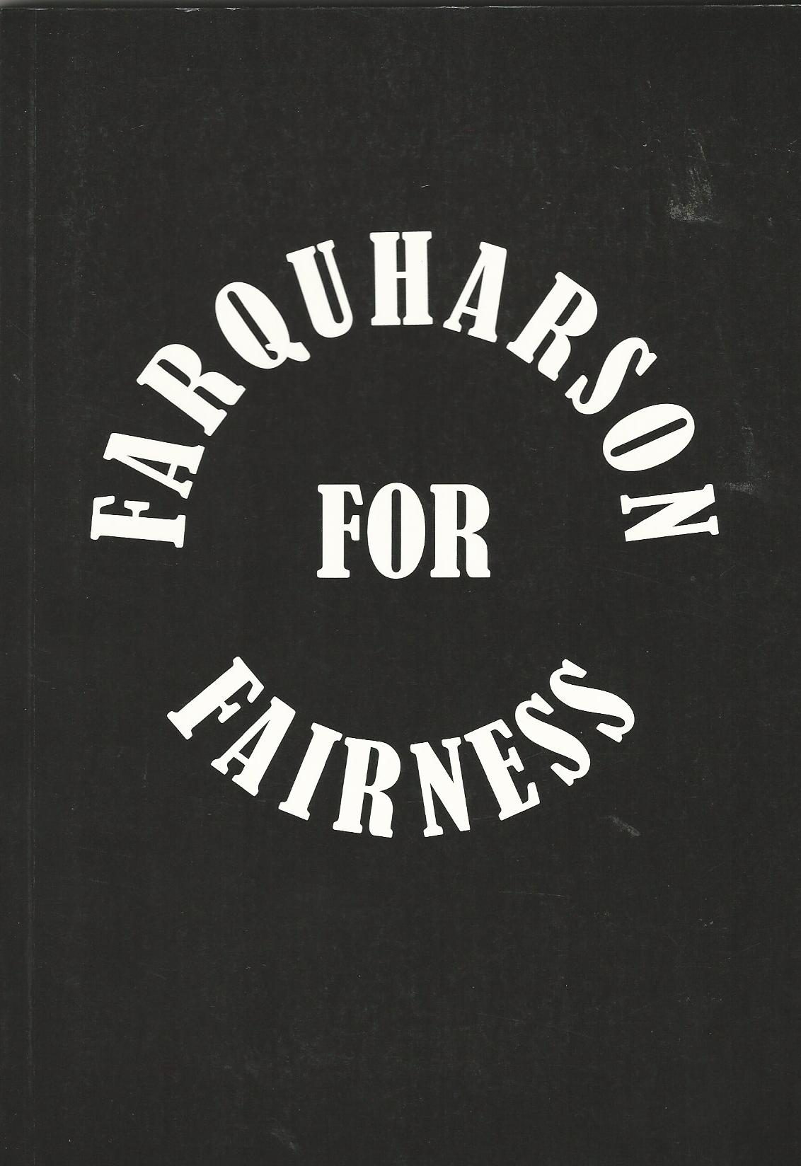 Image for Farquharson For Fairness, Sandy Farquharson: A Tribute