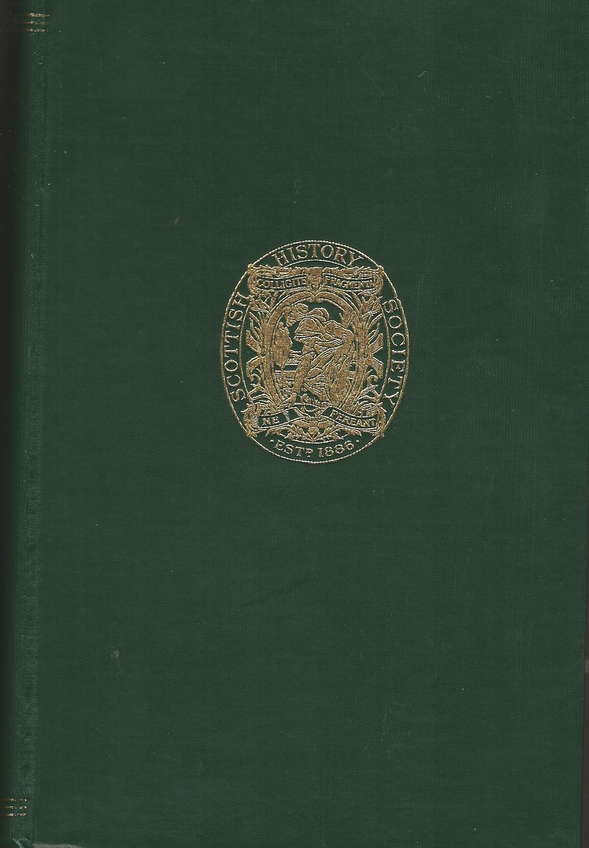 Image for Publications of the Scottish History Society, Third Series, Volume LI: Wigtownshire Charters.