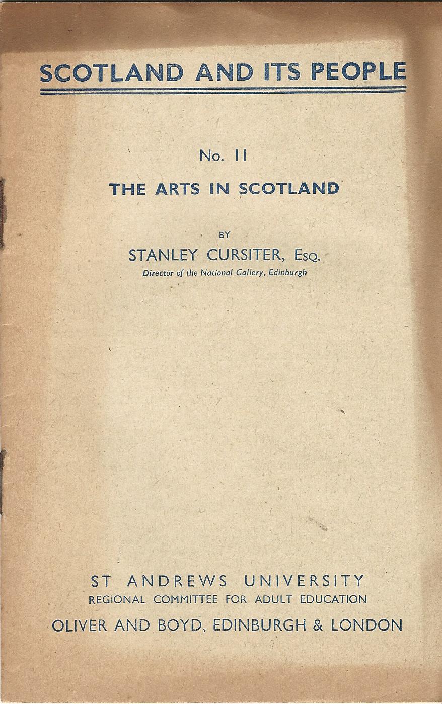Image for Scotland and its People No.11: The Arts in Scotland