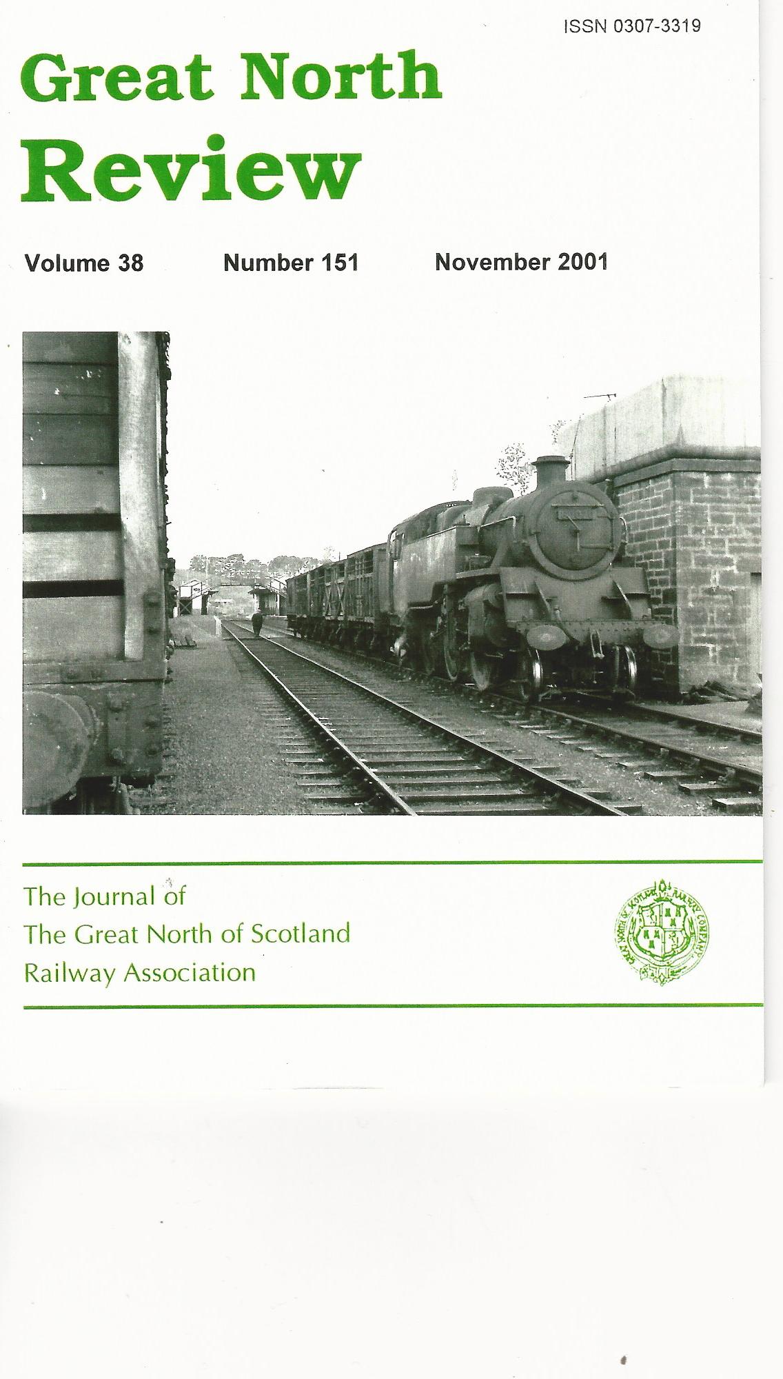 Image for Great North Review: Volume 38, Number151, November 2001