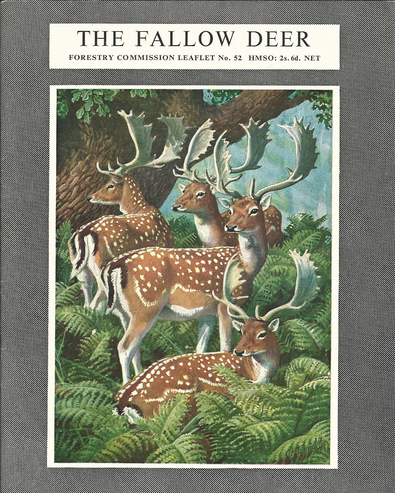 The Fallow Deer, Forestry Commision Leaflet No 52. Image for The Fallow Deer, Forestry Commision Leaflet No 52.