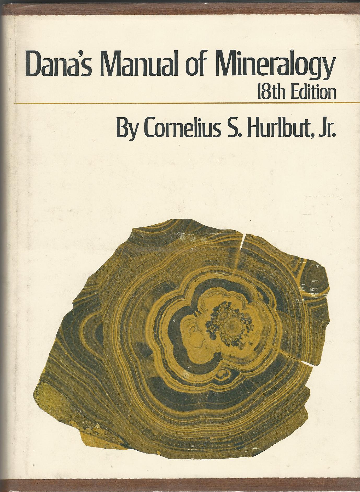Image for Dana's Manual of Mineralogy