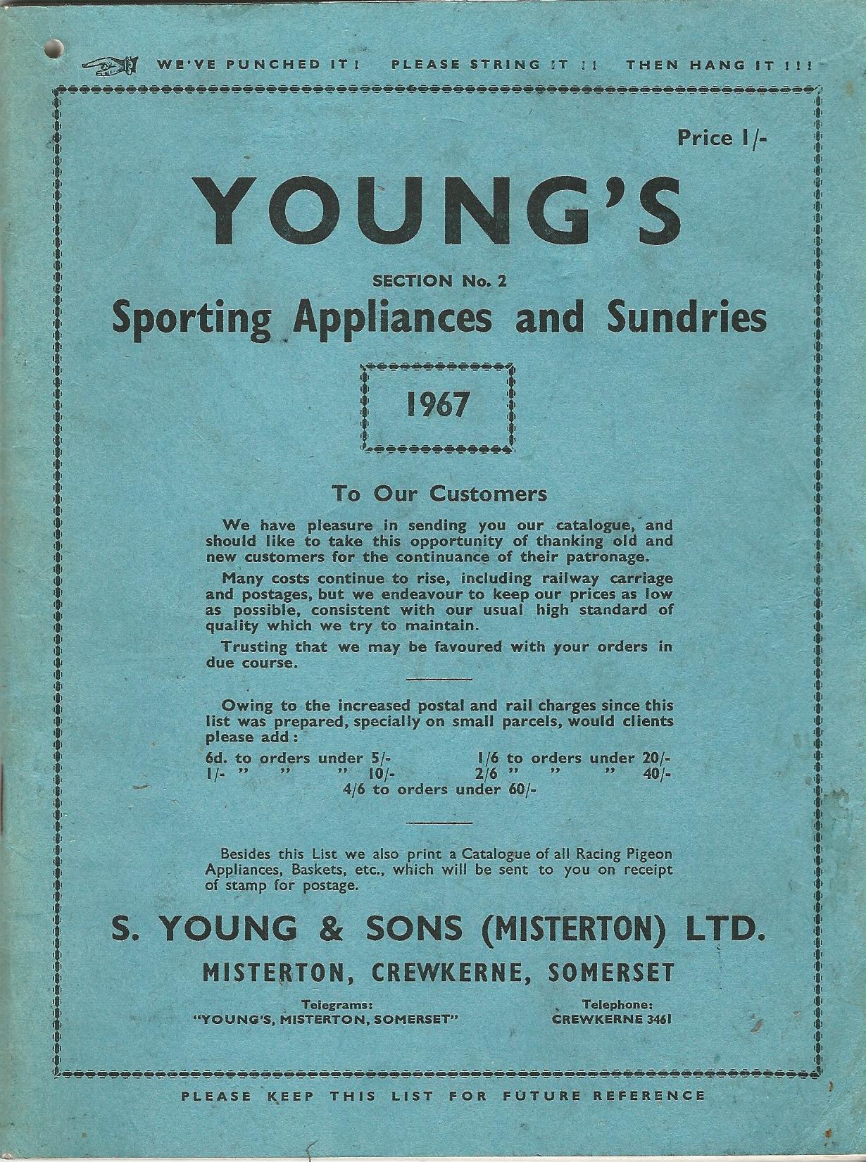 Image for Young's Sporting Appliances and Sundries 1967, Section No.2.