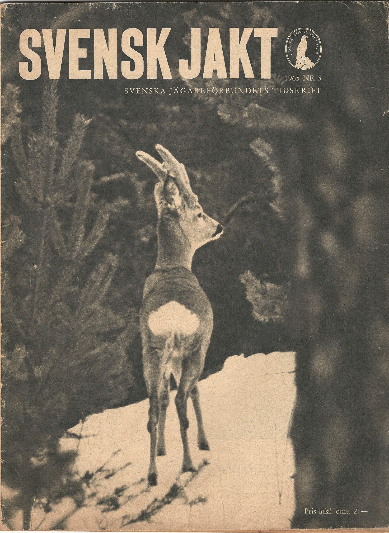 Image for Svensk Jakt 1965 NR. 3