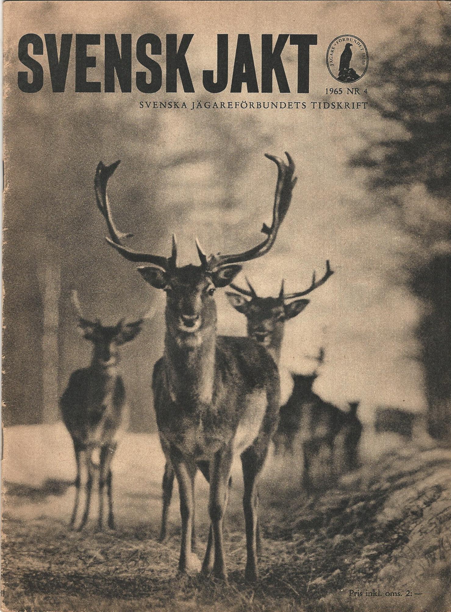 Image for Svensk Jakt 1965 NR. 4