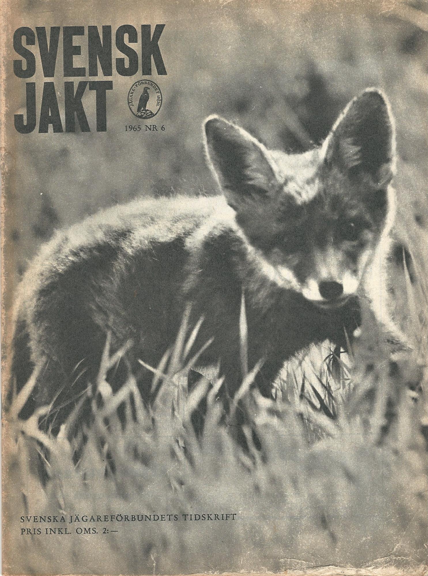 Image for Svensk Jakt 1965 NR. 6